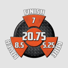 Raw Hammer Blue Silver White